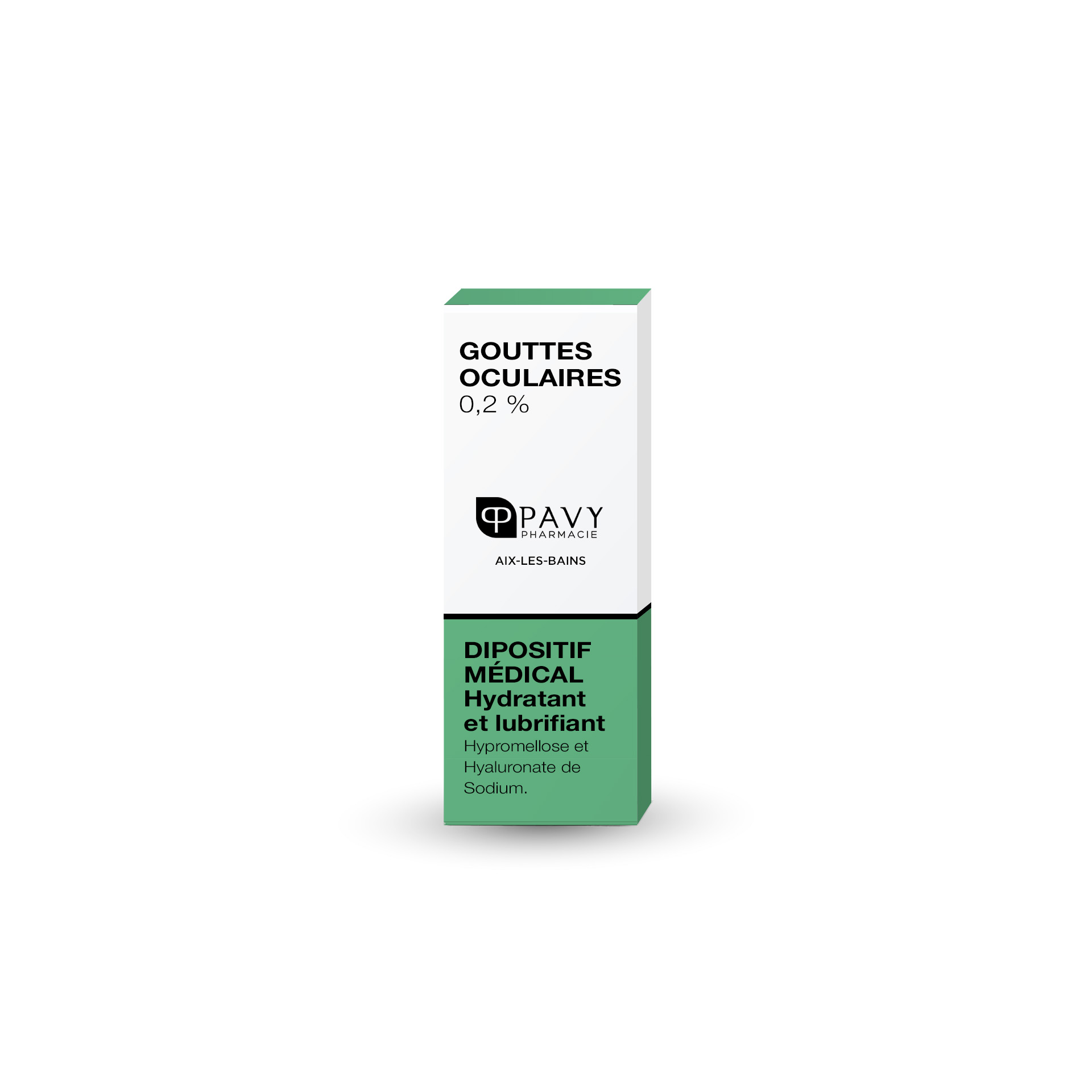 GOUTTES OCULAIRES 0,2% 10 ML PAVY